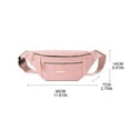 thumbnail image 2 of Casual Travel Bag for Women Sling Chest Pouch Fashion Waist Belt Pack Bags Crossbody Pouches Money Shoulder Purse, 2 of 9