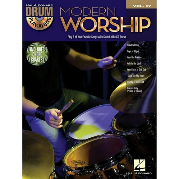 Modern Worship - Drum Play-Along Volume 27 (Book/Online Audio), (Paperback)