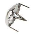 thumbnail image 3 of 1000X Copper 8mm Silver Round Cone Punk Decoration Silver, 3 of 5