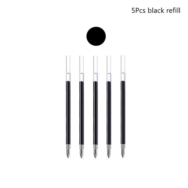 Bolígrafos multicolores 6 en 1, 5 colores, 1 lápiz automático con goma de borrar, suministros de oficina y escuela