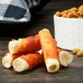 thumbnail image 6 of Ol' Roy Rawhide 2.5" Rolls with Chicken, Natural Beefhide & Real Chicken, 20.95 oz, 36 Count, 6 of 7
