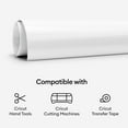 thumbnail image 5 of Cricut® Premium Vinyl – Permanent, White, 12" x 48", 5 of 7