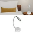 thumbnail image 2 of Lámpara de cuello de cisne foco de mesa LED de aluminio ajustable flexible universal Foco de interior Luz LED Lámpara de foco Luz LED d ANGGREK Cocina, Decoración y Otros, 2 of 8