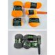 thumbnail image 3 of 9pcs Car Cleaning Kit Microfiber Wash Mitt Cloth Sponge Wax Pad Wheel Brush Scratch Free for Car Maintenance Orange, 3 of 4