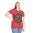 thumbnail image 5 of Pagan Pentagram Tee with Boho Vibe - Four Color Choices Available, 5 of 8
