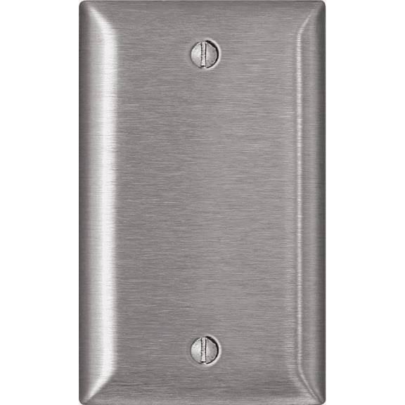Leviton SL13 Wallplate, Stainless Steel