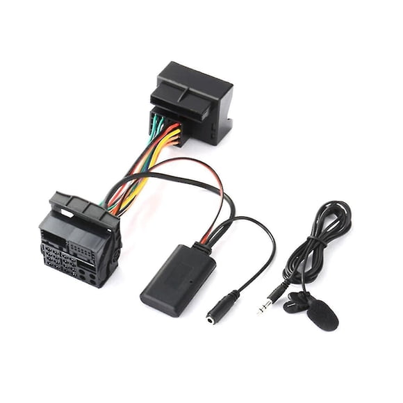 Audio Aux Cable Adapter Bluetooth 5.0 + External Microphone For Opel Cd30 Cdc40 Cd70 Dvd90 For Opel TY