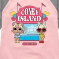 thumbnail image 3 of Lol Surprise! - Coney Island - Toddler & Youth Girls Raglan Graphic T-Shirt, 3 of 4