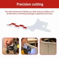 thumbnail image 2 of Mini Reciprocating Jig Saw Blades Drywall Reciprocating Saw Blade 85/86 Type Wire Box Drywall Access  Blades 10Pc, 2 of 5