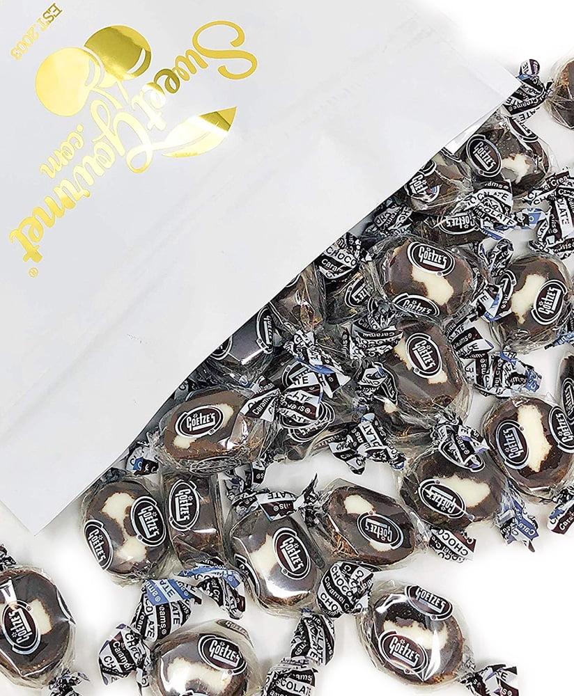 Chocolate Caramel Creams Retro Candy Bulk Chewy Chocolate Caramel