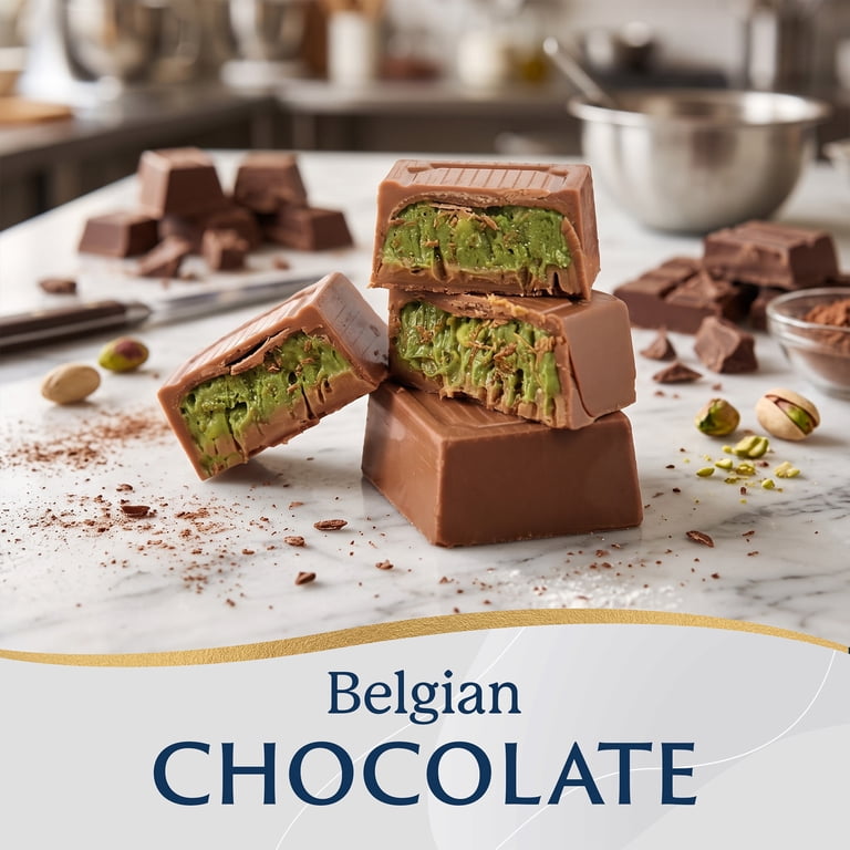 本家youyou工房★超リアルなツバメの人工巣★板貼りタイプ★焼きチョコブラウン Eastanbul, Dubai Chocolate Bar Pistachio, 11.3oz, 16 Pieces