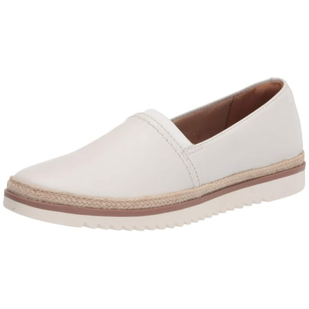 Clarks Women's Serena Paige Loafer Flat, White Leather | Walmart Canada