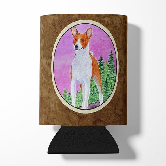 Caroline's Treasures SS8611CC Basenji Can or Bottle Hugger, Can Hugger, multicolor