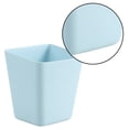 thumbnail image 2 of Advancent Cubo de basura de plástico para coche de cocina, puerta de armario doméstico, cubo de basura de plástico montado en la pared para Mostrada Azul, 2 of 6
