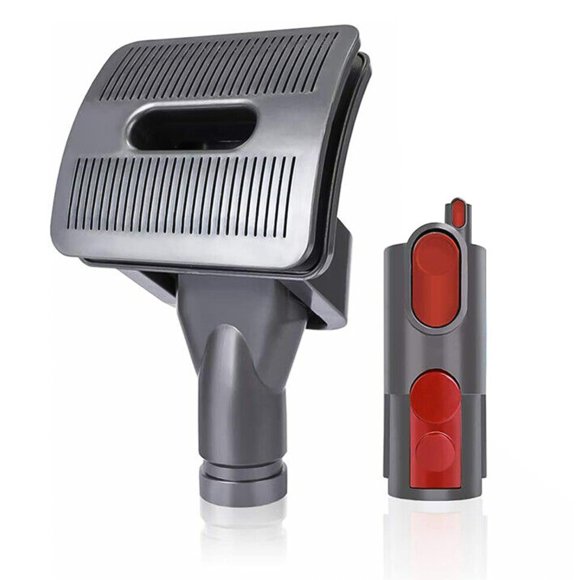 1* Vacuum Cleaner Brush with Adapter, Pet Groom Tools Brush with Converter Parts for Dyson Vacuum V6 V7 V8 V10 V11