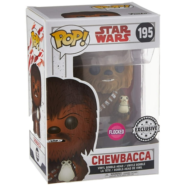 Funko POP! Star Wars: The Last Jedi - Chewbacca (Flocked) - FYE Exclusive Funko -