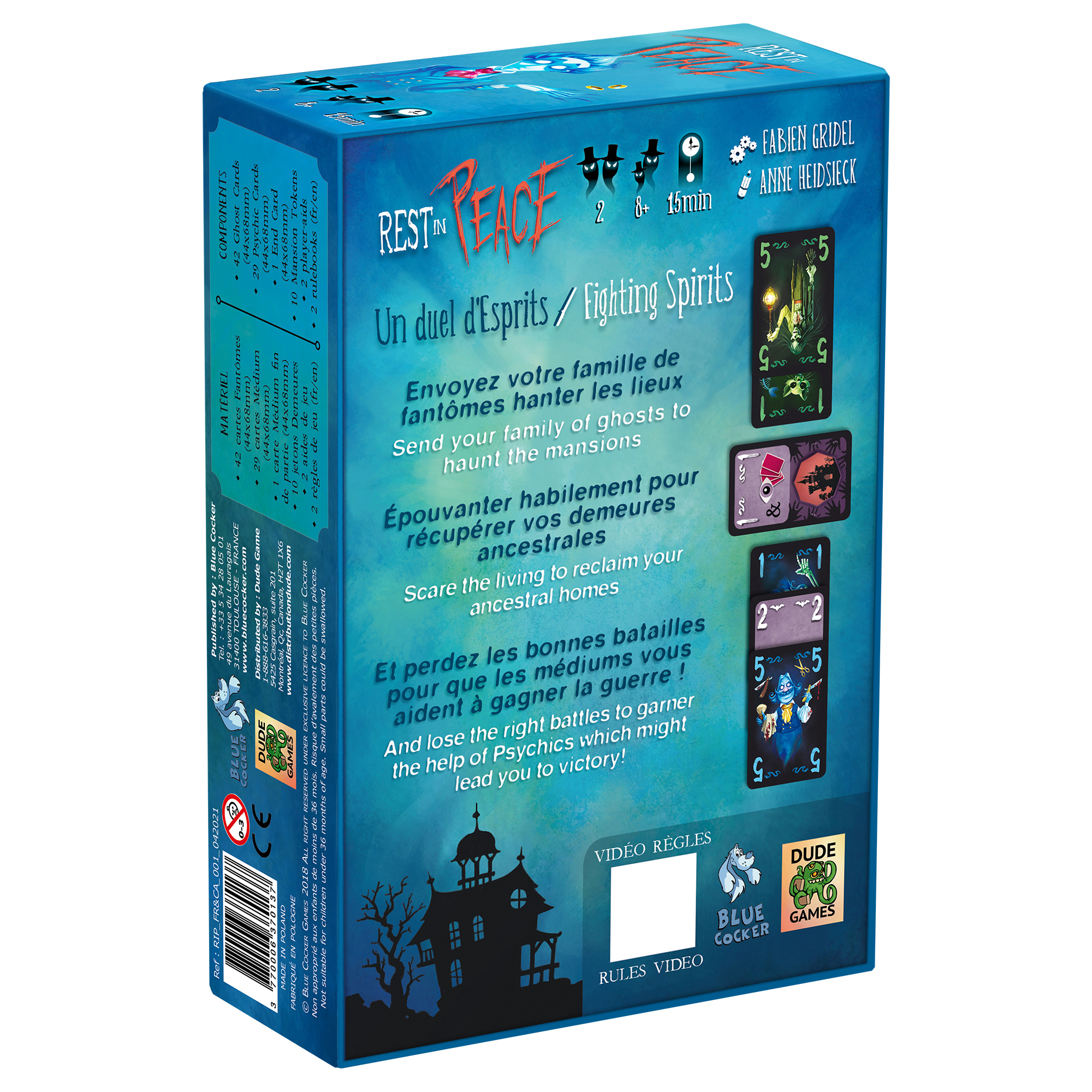Rest in Peace Strategy Board Game for Ages 8 and up, from Asmodee