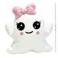thumbnail image 3 of Halloween Cute Ghost Throw Pillow, Spooky Halloween Decoration, Soft Huggable Throw Pillow, Sofa Cushion, for Home Office Couch Car Decor, 3 of 6