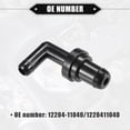 thumbnail image 6 of PCV Valve Compatible for Toyota Camry 1988-1991 for Acura TL 1996-1999 Durable Plastic Black, 6 of 7
