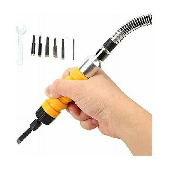 Time and Energy Saving Electric Wood Carving Set, High Speed Vibration Engraving Knife Tool for Professional and Hobbyist Woodworkers, Includes 5 Blades and a Portable Storage Case