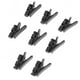 thumbnail image 1 of unbranded 8Ud Clips De Cable Para Auriculares Negro Material Fuerte Para Uso En Oficinas Y Exteriores, 1 of 6
