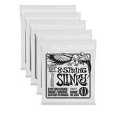 5 PACK Ernie Ball P02625 8-String Slinky Electric Nickel Wound