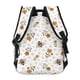 thumbnail image 4 of Fotbe Bees And Flowers Mochila Casual con Estampado para Escuela, Viajes y Actividades al Aire Libre - Duradera, Ligera y Cómoda, 4 of 5