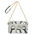 thumbnail image 2 of FORMRS Women Crossbody Purse with Chain Strap Vegan Leather Shoulder Handbag, Cute Puffin, 2 of 7