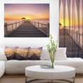 thumbnail image 1 of Pont en Bois Large vers la Mer, 1 of 3
