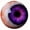 Purple, variant on Hyper-Realistic Monster Eyeball Decor, Halloween Horror Eyeball Prop with Stand, Scary Realistic Fake Eyes for Haunted House, Party, Home Decoration Cyan 9