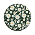 thumbnail image 2 of Gaeub White Daisies and Bee 14-17in Tire Cover, Spare Tire Cover, for Camper Caravan, Trailer, Car, Truck, SUV, Jeep - 16 inch, 2 of 9