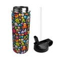 thumbnail image 2 of Yiaed Underwater Diving Animals Print Water Bottle with Straw Lid, Stainless Steel Double Wall Insulated Water Bottle | Leak-Proof and Spill-Proof Water Bottle, 2 of 8