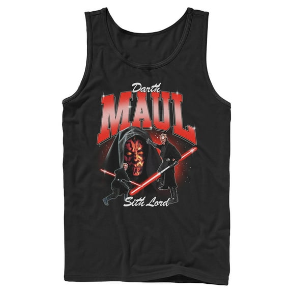 Mens Star Wars Sith Lord Maul Tank Top