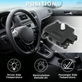 thumbnail image 2 of Reemplazo del actuador de control de la puerta de mezcla de aire del calentador HVAC para Chrysler 300 Durable No.68031977AA 2 Pcs, 2 of 5
