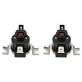 thumbnail image 2 of Thermal Control Switch, Quick Action 250V Thermostat Temperature Switch Non Arc Pulling U Shaped Cover High Power Safe  For Motor 60 Degrees Celsius ,80 Degrees Celsius ,90 Degrees, 2 of 8
