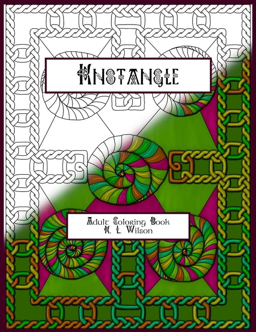 Download Knotangle : Adult Coloring Book (Paperback) - Walmart.com ...