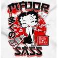 thumbnail image 2 of Kanji Style Betty Boop Major Sass Women's Long Sleeve T Shirt Brisco Brands S, 2 of 6