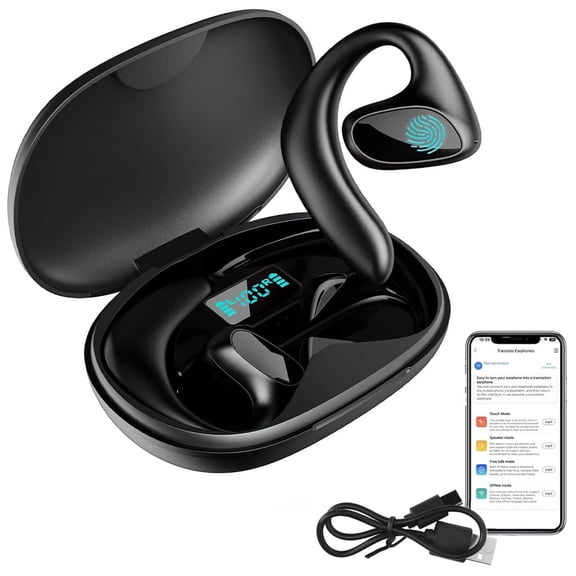 2025 New Talkbuds Translator, Talk Buds Ai Translator Earbuds Real Time, Support 144 Languages & Accents