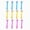 Pink,Yellow,Blue, variant on YEMNPIOS 12 Pack Disposable Bikini Trimmers for Women Small T Shape Shaver for Bikini Line Pubic Hair Removal Travel Beauty Tool for Body Grooming Pink Yellow Blue