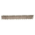 thumbnail image 3 of Suncast Quick Edge 35 Inch Single Strip Resin Lawn Edging, Flagstone (8 Pack), 3 of 3
