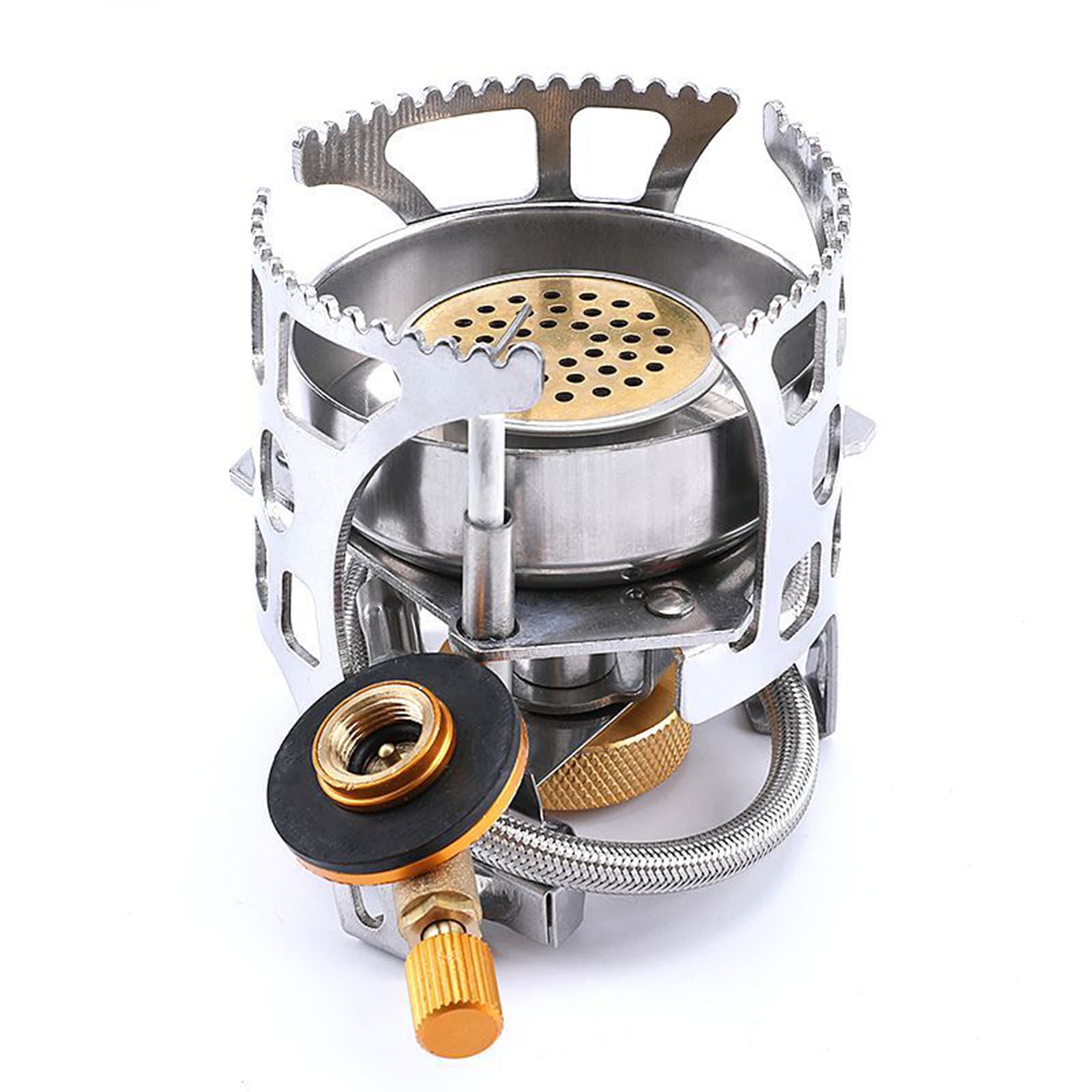 3900W Portable Gas Stove Split Gas Furnace Outdoor Camping Stove Piezo Ignition Stove/Manual Ignition Stove
