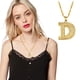 thumbnail image 1 of Collar para mujer, joyería para mujer, joyería de moda para mujer, regalo para mujer, 26 letras en inglés, cadena con nombre, collares colgantes, joyería para mujer, 1 of 4