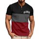thumbnail image 1 of Mens Casual Pantalones Cortos Cuello Redondo Patchwork Suéter Blusa de Fitness, Camisetas para Hombre, 1 of 8