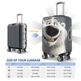 thumbnail image 6 of Balery Luggage Cover Smiling Polar Bear Print Suitcase Covers for Luggage Elastic Washable Suitcase Protector Fits 18-32 Inch Luggage-Large, 6 of 9