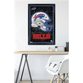 thumbnail image 6 of NFL Buffalo Bills - Neon Helmet 23 Wall Poster, 22.375" x 34" Framed, 6 of 10