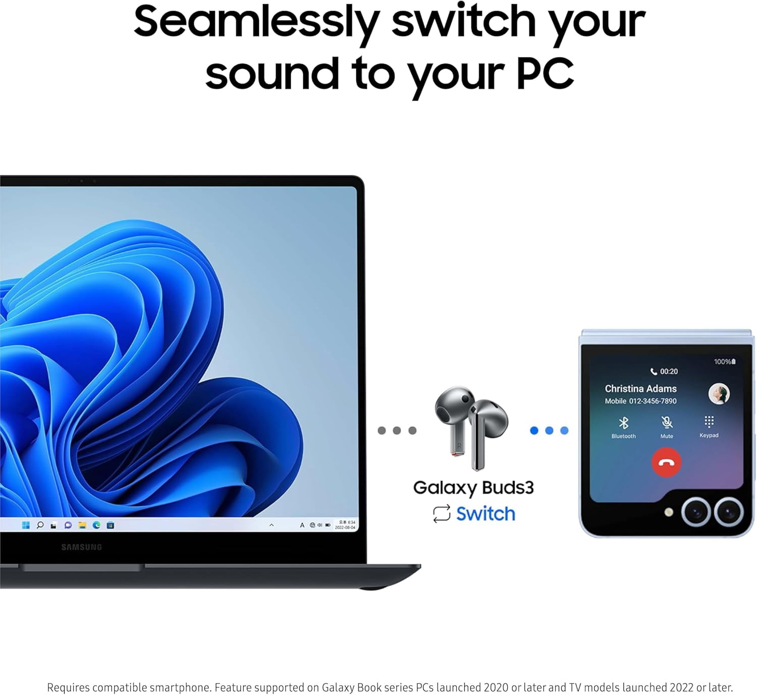 Samsung Galaxy Buds3 AI Bluetooth Earbuds, Latin American Stock Real-Time Interpreter, ANC, (White)