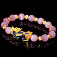 thumbnail image 3 of Pulsera de moda Sunnimix Obsidiana Pi Yao Rosa, 3 of 7