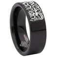 thumbnail image 6 of Islamic Shahada Tungsten Carbide Ring, 6 of 9