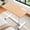 Natural,White, variant on Naomi Home Adjustable Overbed Table with Charging Station, Rolling Hospital Bedside Table with Wheels, Height Adjustable Bed Desk for Laptop, Meals & Recovery Care Natural White