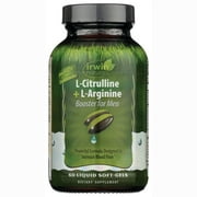 Irwin Naturals L-Citrulline + L-Arginine 60 Sgels